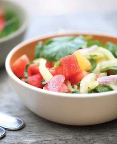 Watermelon Rind Salad Recipe